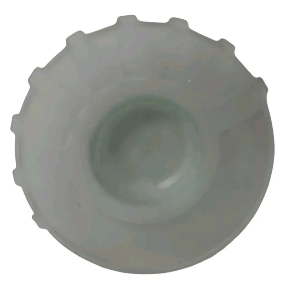 K Four Glass Art Candle Holder Handmade Layered Frosted Aqua‎ Glass Six Inches